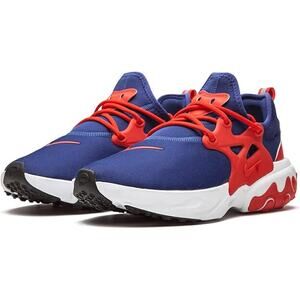 Nike React Presto Men's Running Shoe Deep Royal University Red 10 Men 11.5 WMN